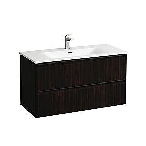 elm rk m softclose sortgreb 100cm belpakke m palace laufen