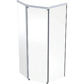 klar hvid 900x800mm frontelement showerama if