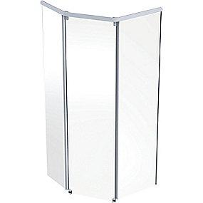 klar hvid 900x900mm frontelement showerama if