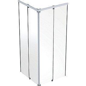 klar hvid 900x900mm frontelement showerama if