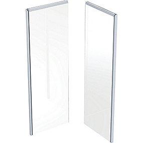 klar hvid 800x900x2000mm bagelement showerama if