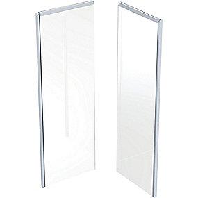 klar hvid 900x800x2000mm bagelement showerama if