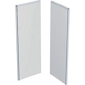 mat hvid 900x900x2000mm bagelement showerama if