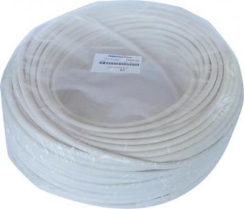 50m hvid 15mm slange pvc