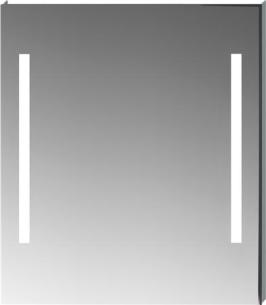 100x81cm led med spejl clear