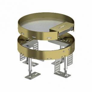 messing rksr gulvboks justerbar rund