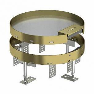 messing rksr gulvboks justerbar rund