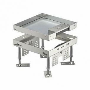 ledningsudgang med gulvboks kvadr