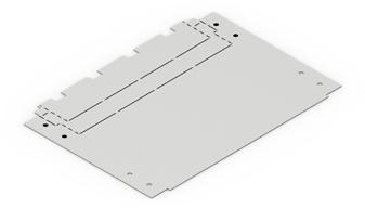 skabsskinner 5m 1 2m afd�kning vandret