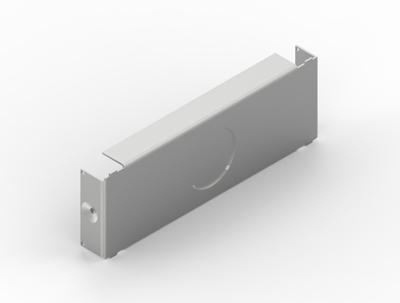 skabsskinne 5m 1 sokkel ende