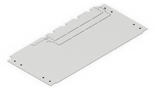 skabsskinner 5m 1 3m afd�kning vandret