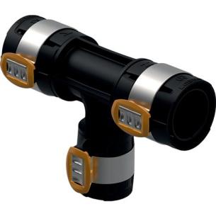 63-50-63mm ppsu red flowfit t-stykke