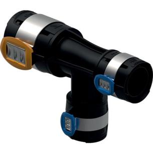 50-40-40mm ppsu red flowfit t-stykke