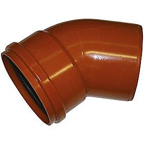 45 250mm bøjning pvc uponor