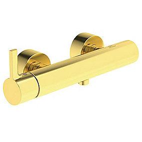 gold brushed teknologi click et-grebs brusearmatur joy standard ideal