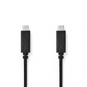 box sort pvc runde m 00 2 nikkelplateret gbps 5 60hz 4k han usb-c han usb-c 1 gen 2 3 usb usb-kabel