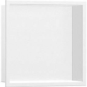 hvid mat indbygning til 300x300x100mm gniche v original xtrastoris hansgrohe