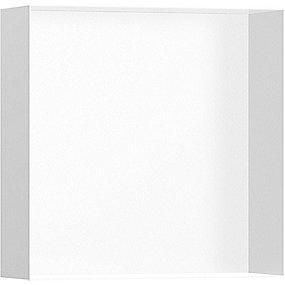 hvid mat indbygning til 300x300x100mm gniche v minimalistic xtrastoris hansgrohe