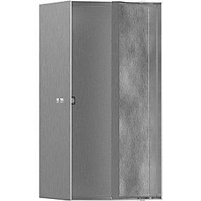 steel stainless rstet b indbygning til 300x150x140mm gniche v rock xtrastoris hansgrohe