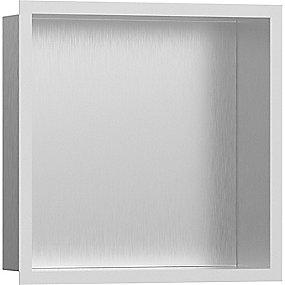 mat rustfri rstet b indbygning til 300x300x100mm gniche v individual xtrastoris hansgrohe