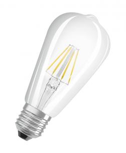mpbar d e27 60w 940 8w 5 730lm filament edison comfort led ledvance