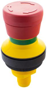4-polet stik m12 med tilsluttes 3mm 30 monteringshul kontakter 2xnc dstop n