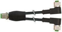 meter 1 de kabelk til egnet pur sort 34mm2 3x0 kabel a-kodet 4-polet vinklet hun 2xm12 4-polet han m12 y-kabel