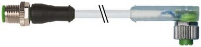 meter 3 0 de kabelk til egnet pur gr 34mm2 4x0 kabel a-kodet 24vdc led 4-polet vinklet hun m12 4-polet lige han m12 sensorkabel ler- f