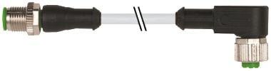 meter 1 de kabelk til egnet pur gr 34mm2 4x0 kabel a-kodet 4-polet vinklet hun m12 4-polet lige han m12 sensorkabel ler- f