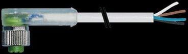 meter 20 de kabelk til egnet pur gr 34mm2 4x0 kabel med a-kodet dc 24vac led 4-polet vinklet hun m12 sensorkabel ler- f