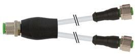 meter 3 0 ulcsa pvc gr 34mm2 3x0 kabel a-kodet 4-polet lige hun 2xm12 4-polet han m12 y-kabel