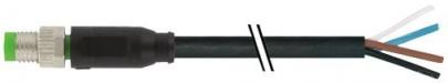 meter 5 1 de kabelk til egnet pur sort 25mm2 4x0 kabel med 4-polet lige han m8 sensorkabel ler- f