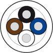 csa ul pvc gr 34mm2 4x0 meter 500 500mm kabeltromle
