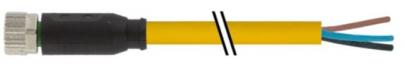 meter 1 csa ul pvc gul 25mm2 3x0 kabel med 3-polet lige hun m8 sensorkabel ler- f