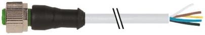 meter 50 csa ul pvc gr 34mm2 5x0 kabel med a-kodet 5-polet lige hun m12 sensorkabel ler- f