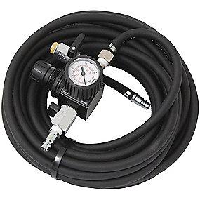 mm manometer med rballoner r fx udluftning fyldning til 10m sikkerhedsfyldeslange flair
