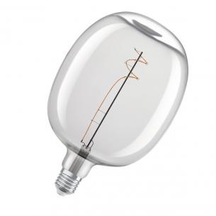 mpbar d e27 30w 827 8w 4 400lm tynd ultra filament spiral hvid ballon globe led 1906 vintage osram