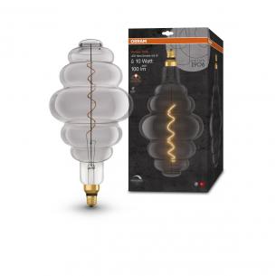 mpbar d e27 10w 818 8w 4 100lm tynd ultra filament spiral smoke nest led 1906 vintage osram