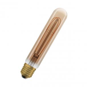 mpbar d e27 40w 822 8w 4 470lm tynd ultra filament straight guld tubular led 1906 vintage osram