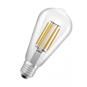 a energiklasse e27 60w 830 4w 840lm filament edison led ledvance