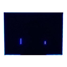 glas sort elektronisk betjeningsplade e-aw107 lis laufen