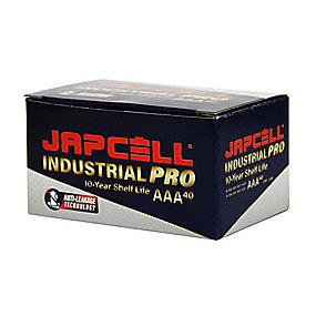40stk a pakke - pro industrial aaa 5v 1 batteri japcell