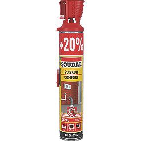 -10gr t anvendelig montage isolering t comfort soudafoam 720ml rsskum hel pu soudal