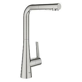 supersteel kstud udtr med kkenarmatur k 2019 zedra grohe