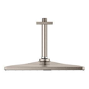 supersteel loftholder m 310x310mm hovedbruser mono rainshower grohe