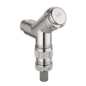 forkromet slangestuds og nippel 2 1 aftapventil design-handle eggemann grohe