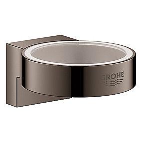 graphite hard dispenser glas til 56mm gholder v selection grohe