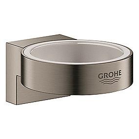 graphite hard rstet b dispenser glas til 56mm gholder v selection grohe