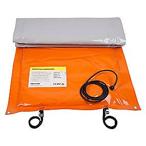 issmeltning og sne til stik dk med 8x6mtr 0 vintermåtte premium heatcom