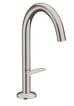 optik steel bundventil push-open med 170 select ndvaskarmatur h one axor